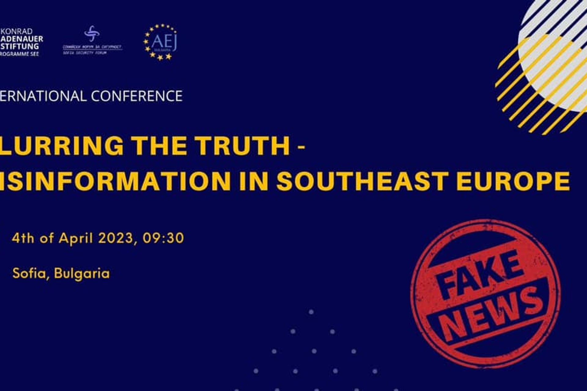 BLURRING THE TRUTH: DISINFORMATION IN SOUTHEAST EUROPE