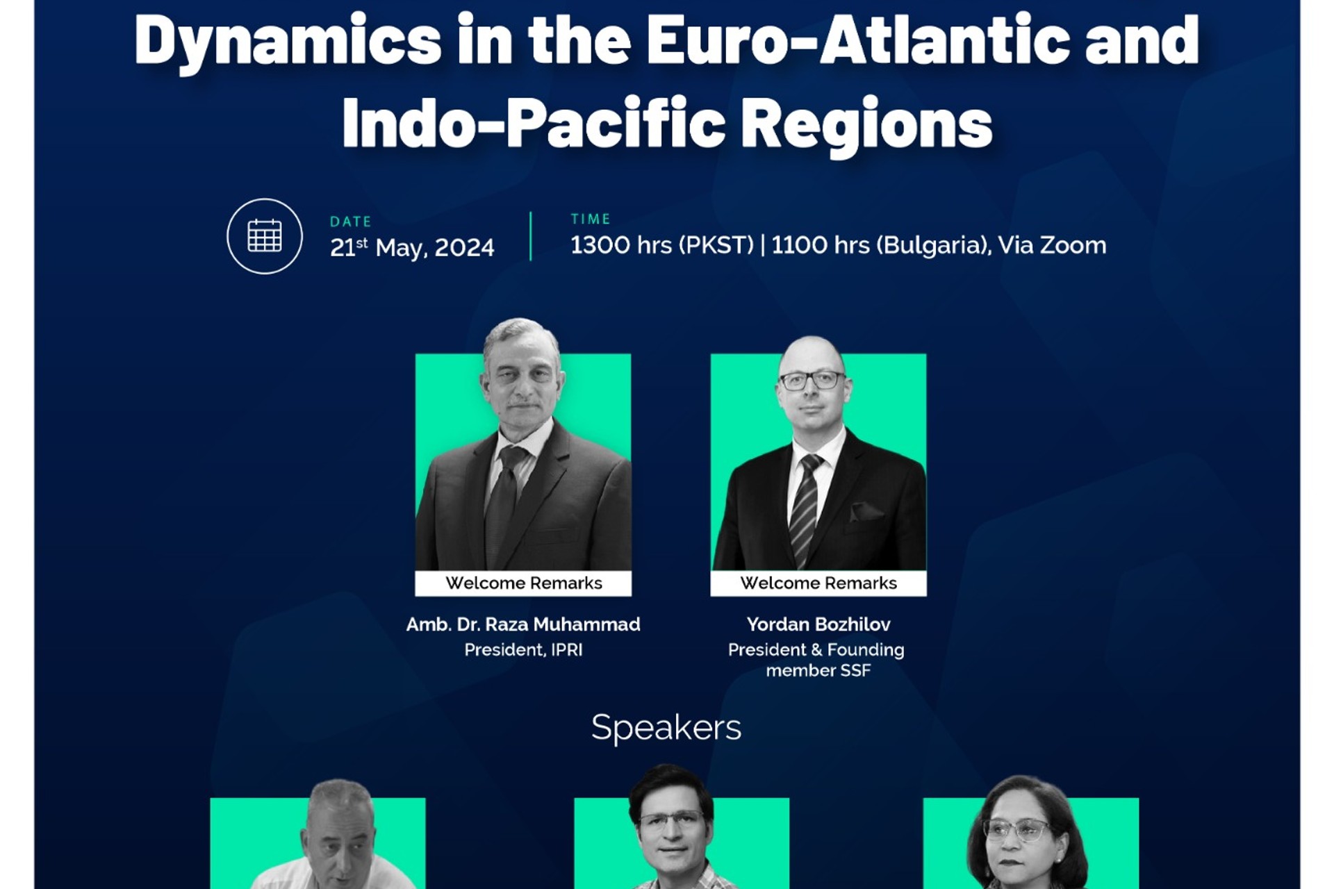 INTERNATIONAL PEACE AND SECURITY: DYNAMICS IN THE EURO-ATLANTIC AND INDO-PACIFIC REGIONS