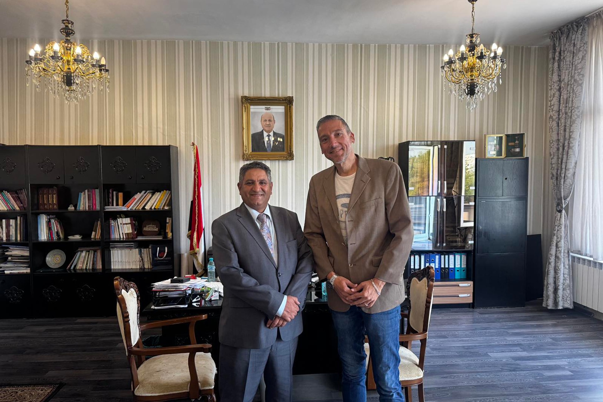 Working meeting between representatives of the Sofia Security Forum and the Embassy of the Republic of Yemen